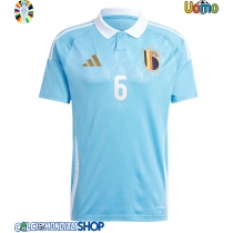 Maglie da calcio Belgio Axel Witsel #6 Seconda Maglia Europei 2024 Manica Corta